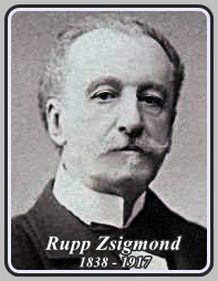 RUPP ZSIGMOND 1838 - 1917