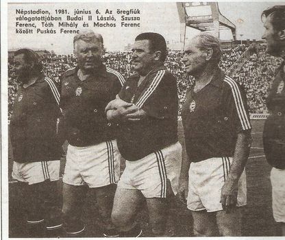 Öregfiúk válogatottja 1981
