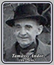 TAMÁSSY ANDOR 1897 - 1962