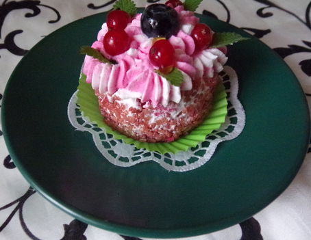 Vörösbársony mini torta