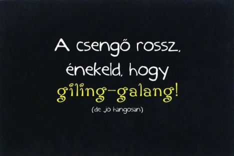 Giling-galang !