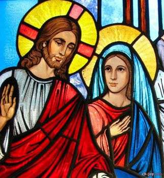 Jézus és anyja Mária