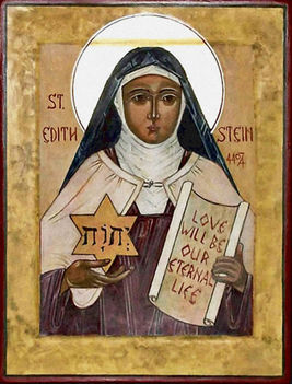 A Keresztről nevezett Szent Terézia Benedikta (Edith Stein) szűz és vértanú, Európa társvédőszentje