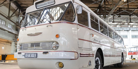 A magyar buszgyártás ikonikus darabja volt az Ikarus 66 (Fotó: Magyar Műszaki és Közlekedési Múzeum)