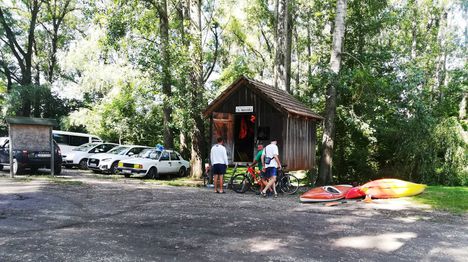 A Kisvesszősi Camping Cikolaszigeten, Dunasziget 2019.08.15. 