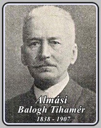 ALMÁSI BALOGH TIHAMÉR 1838 - 1907