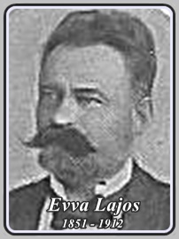 EVVA LAJOS 1851 - 1912