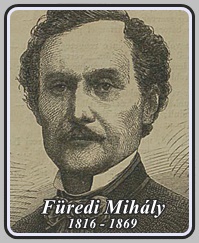 FÜREDI MIHÁLY 1816 - 1869