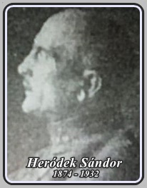 HERÓDEK SÁNDOR 1874 - 1932