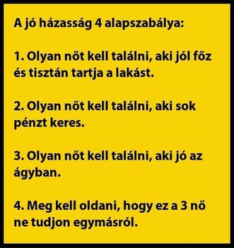 A jó házasság titka !