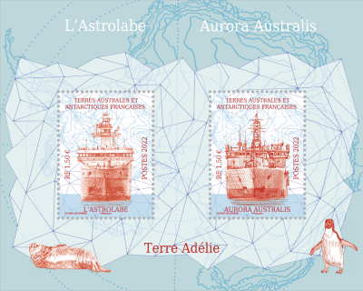 Astrolabe és Aurora Australis 