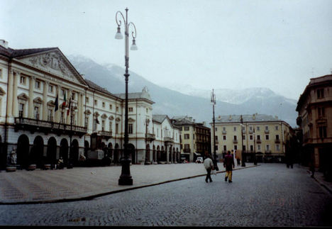 Aosta főtere