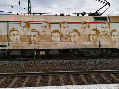 Aranycsapat a vonaton, Mosonmagyaróvár 2019.szeptember 17.-én