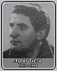 ALPÁR GÉZA 1911 - 1998