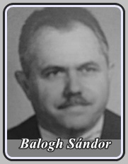 BALOGH SÁNDOR 1932 - . .