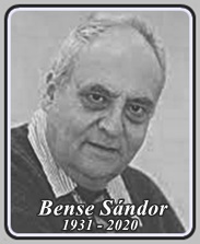 BENSE SÁNDOR 1931 - 2020