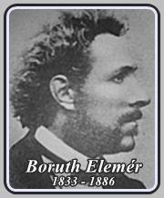 BORUTH ELEMÉR 1833 - 1886