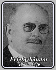 FELEKY SÁNDOR 1865 - 1940