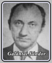 GALÁNTAI SÁNDOR 1920 - 1989