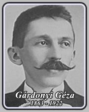 GÁRDONYI GÉZA 1863 - 1922