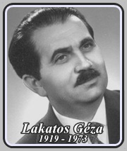LAKATOS GÉZA 1919 - 1973