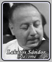 LAKATOS SÁNDOR 1924 - 1994