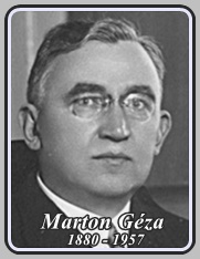 MARTON GÉZA 1880 - 1957