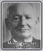 MISON GUSZTÁV 1907 - 1995