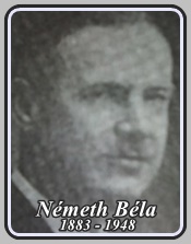 NÉMETH BÉLA 1883 - 1948