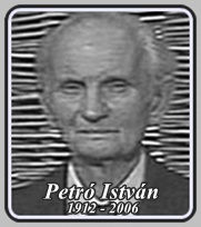 PETRÓ ISTVÁN 1912 - 2006