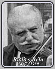 RADICS BÉLA 1867 - 1930