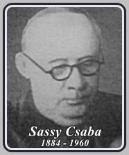 SASSY CSABA 1884 - 1960