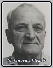  STEFANOVICS ELEMÉR 1932 - 2007