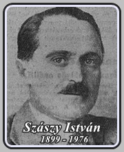 SZÁSZY ISTVÁN 1899 - 1976