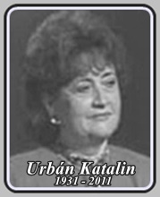 URBÁN KATALIN 1931 - 2011
