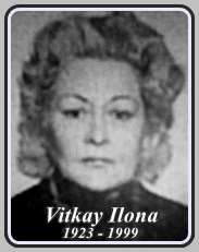 VITKAY ILONA 1923 - 1999