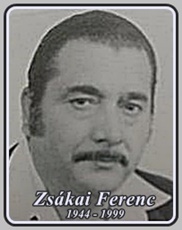 ZSÁKAI FERENC 1944 - 1999