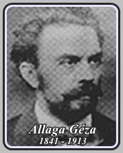 ALLAGA GÉZA 1841 - 1913