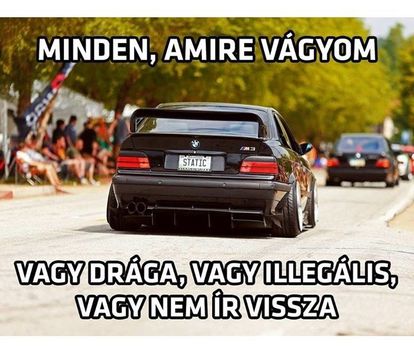 Amire vágyom !