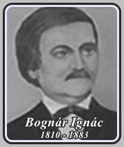 BOGNÁR IGNÁC  1810 - 1883