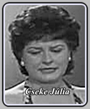 CSEKE JÚLIA 1934 - . .