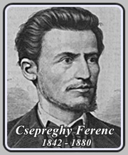 CSEPREGHY FERENC 1842 - 1880
