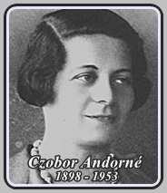 CZOBOR ANDORNÉ 1898 - 1953