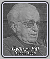 GYÖNGY PÁL 1902 - 1990