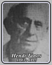 HENDI JÁNOS 1903 - 1995