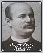 HOPPE REZSŐ 1866 - 1927