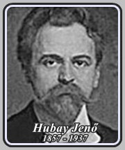HUBAY JENŐ 1857 - 1937