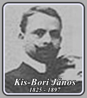 KIS-BORI JÁNOS 1825 - 1897