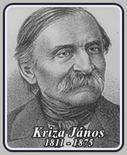 KRIZA JÁNOS 1811 - 1875