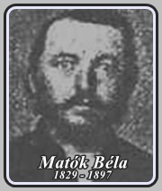 MATÓK BÉLA 1829 - 1897